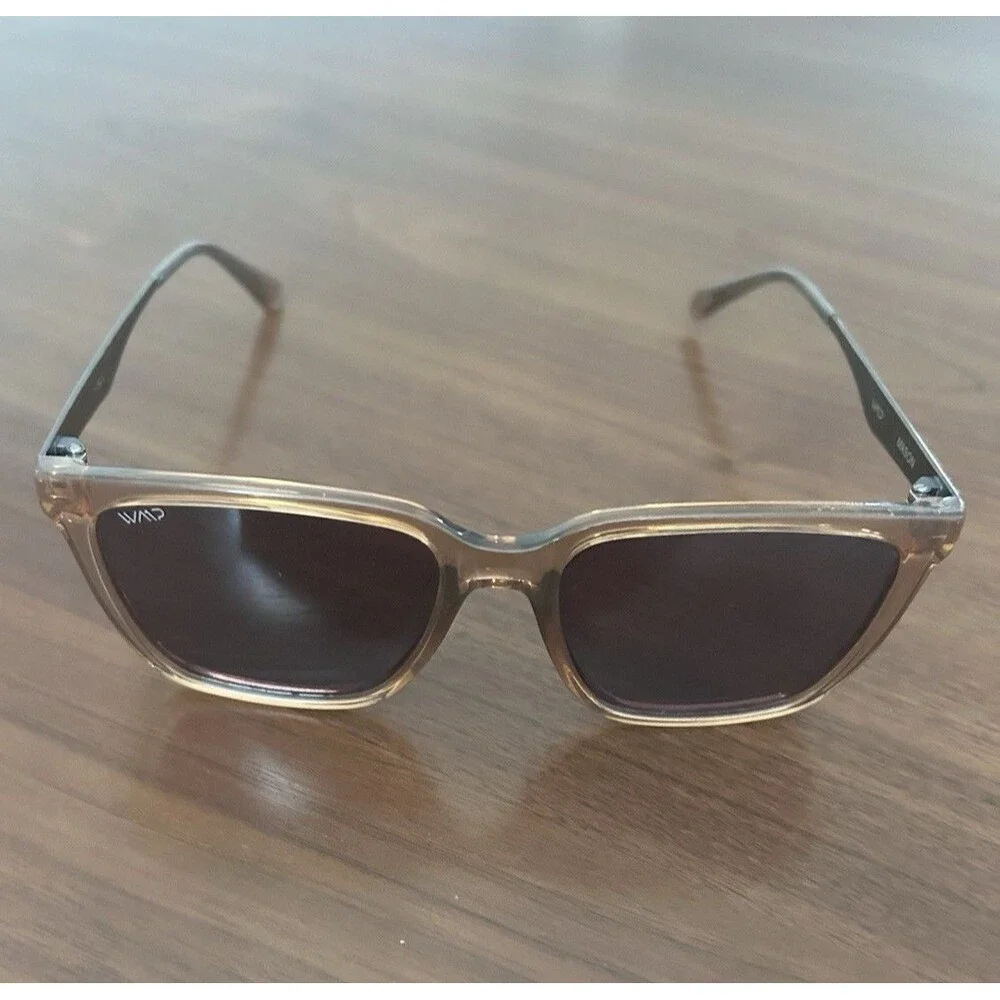 WMP MasonSunglasses Brown Frame/Brown Gradient Lenses Lightweight 54-17 used